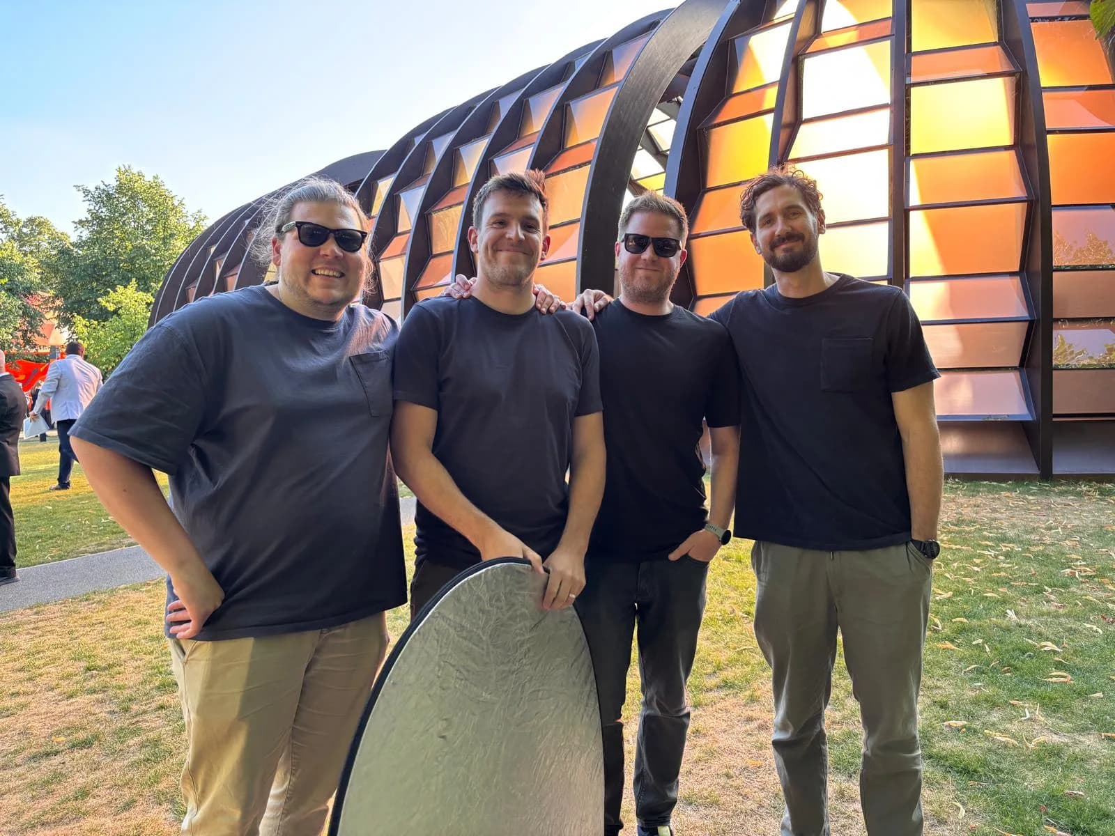 The four Klaxon Studio founders